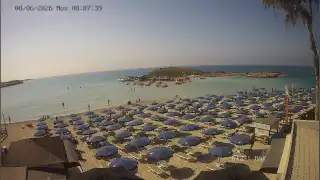 Miniatura 8 czerwca 2026 06:00 Ayia Napa Cypr - Nissi Beach plaża