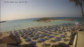 Miniatura 9 czerwca 2026 06:00 Ayia Napa Cypr - Nissi Beach plaża
