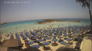 Miniatura 9 czerwca 2026 09:00 Ayia Napa Cypr - Nissi Beach plaża