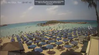 Miniatura 11 czerwca 2026 08:00 Ayia Napa Cypr - Nissi Beach plaża